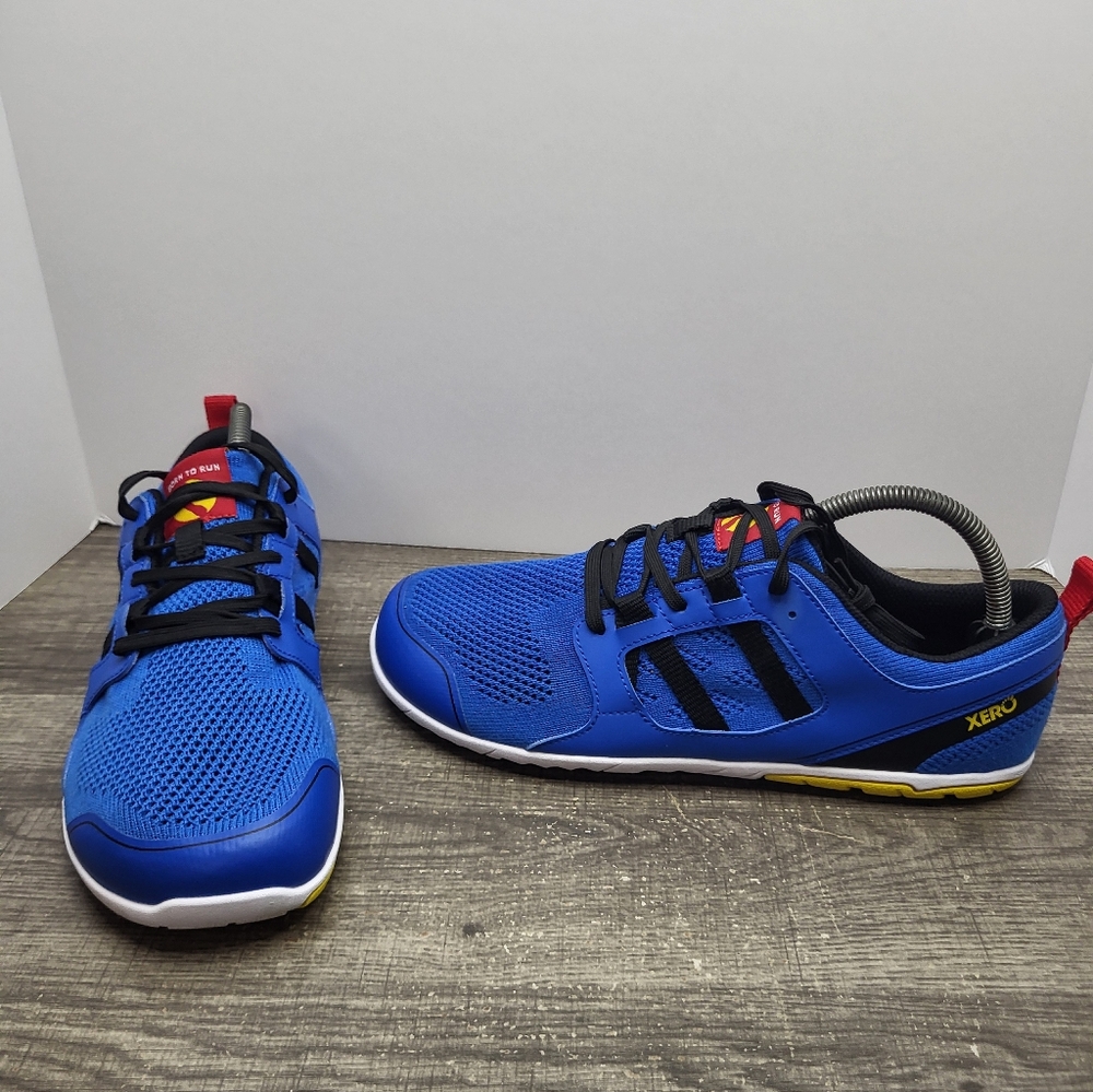 Xero Shoes Zelen Born to Run Barefoot Running Shoes Blue Womens Sz 10 Minimalist